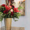 9" Cut Crystal Vase Asst - Champagne