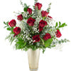 9" Cut Crystal Vase Asst - Champagne