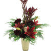 9" Cut Crystal Vase Asst - Champagne