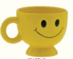 4" Round Smile Mug