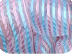 # 9 Sheer Stripe Ribbon - Baby Pink/Blue x 50 yd
