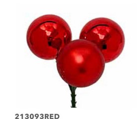 35 MM Plastic Ball Pick - Red
