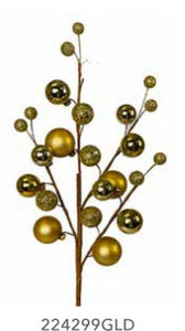 19" Holiday Mixed Ball Spray (Copy)