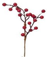 12" Red Berry Spike