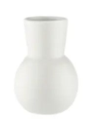5 3/4" Bauble Vase -  Matte White