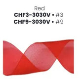 # 3 Chiffon Ribbon - Pink x 100 yd