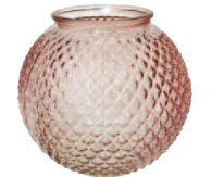 Blush Textured Bubble Ball 5.75" Tall