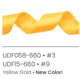 # 3 Double Face Satin Ribbon - Orange x 50 yd
