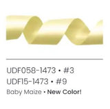 # 9 Double Face Satin Ribbon - Black x 50 yd
