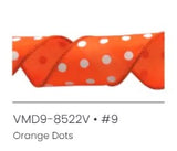#9 Dots Ribbon - x 50 yd