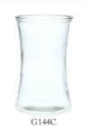 6.5" Clear Glass Gathering Vase