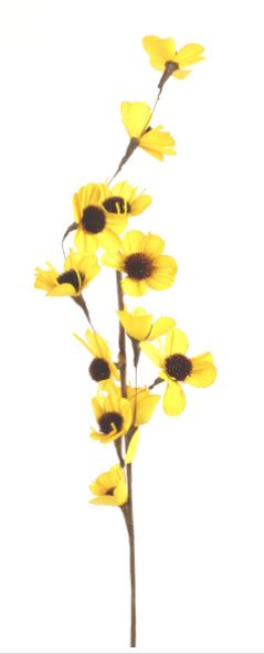 Deco Flowers - Yellow