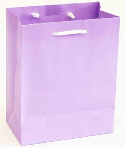 5.5 x 10.5 x 13" Gift Bag - Solid Lavender