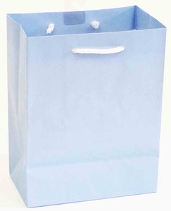 5.5 x 10.5 x 13" Gift Bag Light Blue