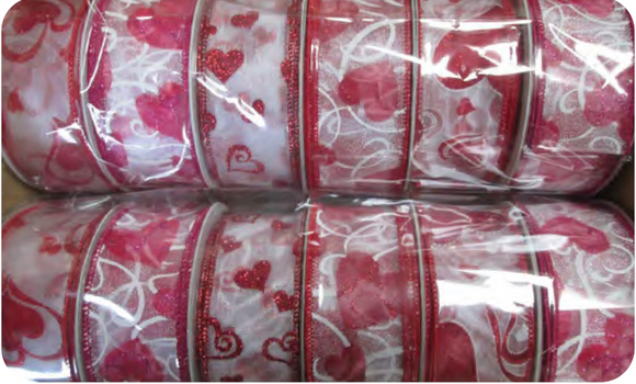 Ribbon - Valentine Day Printed Pack #9