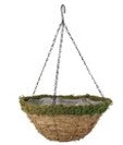 14" Hanging Basket - Natural