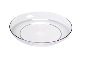 9" LOMEY® Designer Dish, Clear