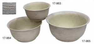 Dove Round Ceramic Vase 8" x 4"