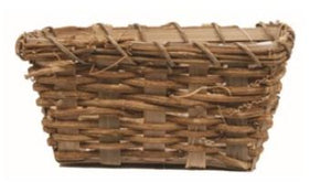 8x6x3.5" Rectangular Vine/Bamboo Basket