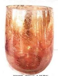 Sunset Line Glass Vase