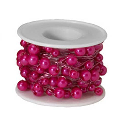 OASIS™ Beaded Wire, Strong Pink