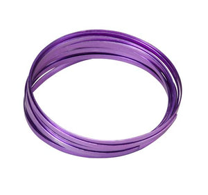 3/16" OASIS™ Flat Wire, Purple