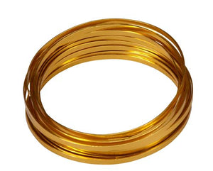 3/16" OASIS™ Flat Wire, Gold