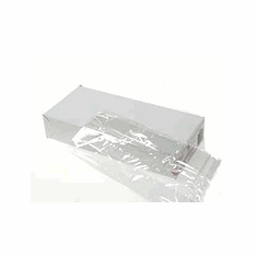 4" x 2 1/2" x 9 1/2" Clear Gusset Bags