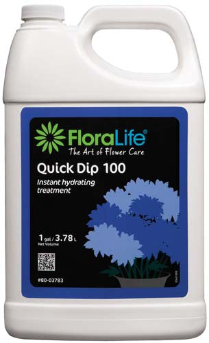 Floralife® Quick Dip 100 Instant hydrating treatment, 1 gallon