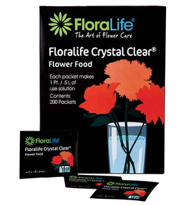 Floralife CRYSTAL CLEAR® Flower Food 300, 1pt/.5L Packet, 1,000 case