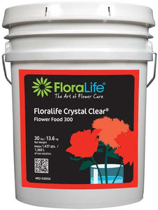 Floralife CRYSTAL CLEAR® Flower Food 300 Powder, 30 lb.