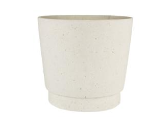 6" Stepped Vessel - Flat White