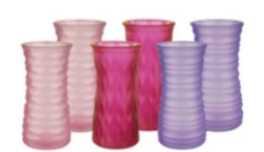 8 1/2"  Rose Vase Berry Crush Assortment