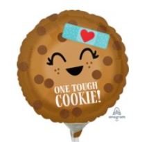 9" Pre-Inflated One Tough Cookie Balloon