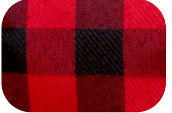 Ribbon - Buffalo Plaid Red/Black #9