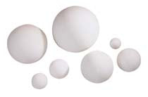 8" White Polystyrene Ball