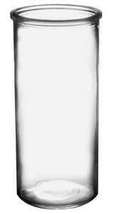4 1/2" x 9 1/2" Cylinder Vase - Clear