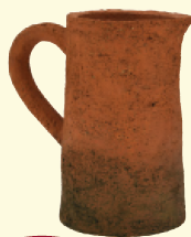 7.5” Rustic Cement Pitcher Vase