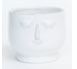 4.7"x5.1"H Cream Serene Dolomite Container
