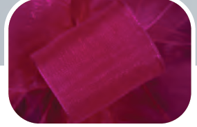 #3 Chiffon Ribbon - Hot Pink x 100 yd
