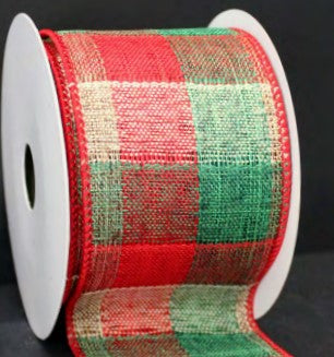 Ribbon - #9 Country Holiday x 50 yd