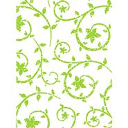 24" Deco Swirl Paper Roll - Spring Green