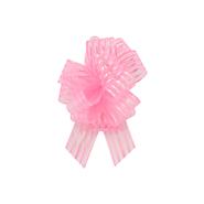 Fabric Perfect Bow Stripes Pink
