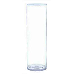 5x24" Clear Glass Cylinder