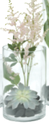 5D x 8T Round Clear Glass Cylinder Vase