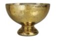 7.25"x5"H Mercury Gold Glass Bowl