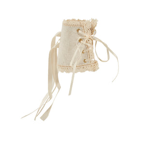 Victorian Classic Lace-Up Corset Wristlet