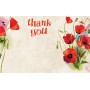 Thank You Enclosure Cards - Poppies