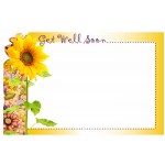 Enclosure Card - Get Well - Sunflower