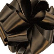 #9 Double Face Satin Ribbon - Brown